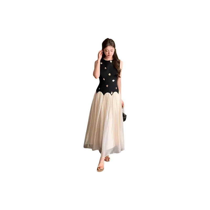 Mu Xiao Xin Sleeveless Dress Women's-3