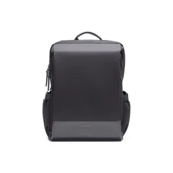 Chrisdien Deny Cow Leather Backpack Regular Men's Black