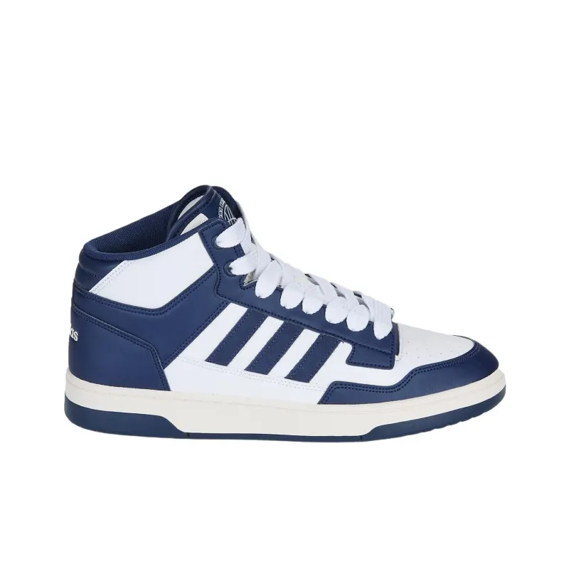 Adidas Rapid Court High Top Skateboard Shoes Men's Blue White-1