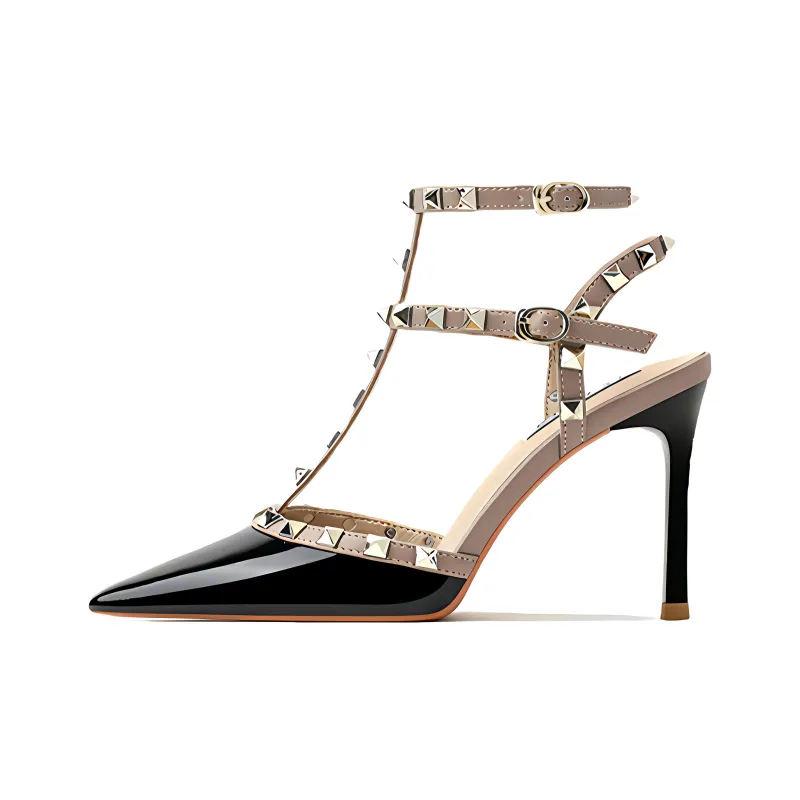 ROBINHOOD Slim Heel High Heels Women's-5