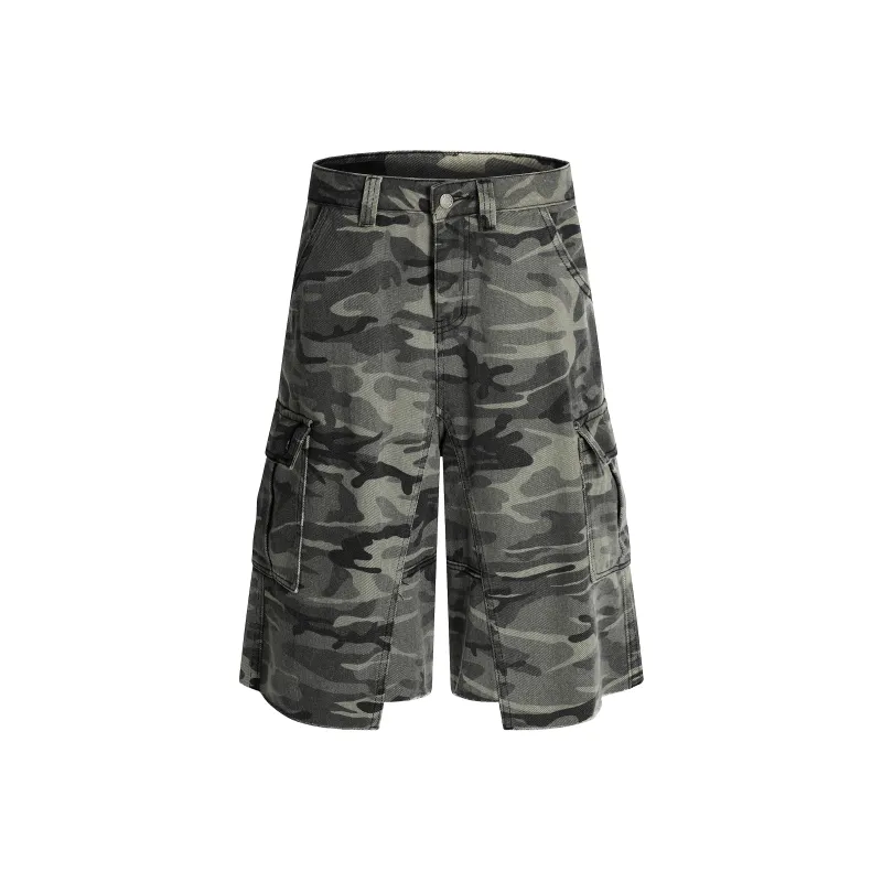 STRUCKCOOL Cargo Shorts Unisex Camouflage-0
