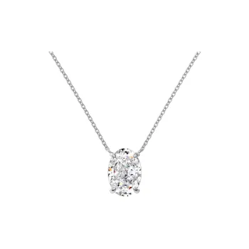 CARAT'S DIARY S925 Silver Necklaces Unisex
