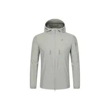 LECAGE UV Protection Sun Protection Clothing Unisex Light Gray