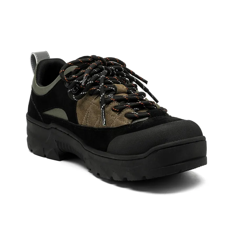 JIETEGONGYANG Shock Absorbers With Slip Resistant And Abrasion Resistant Properties Low Top Casual Shoes Men's-2