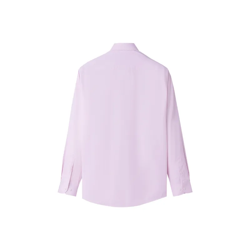 HLA Shirts Men Pink Stripes 54-1