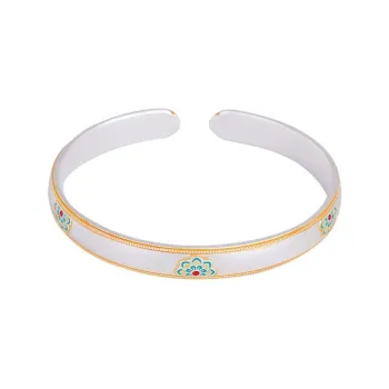 BYTHERE 999 Fine Silver Bangles Women's
