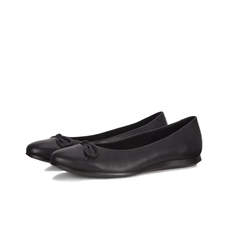 Ecco Casual Single Shoes Women's Black-3