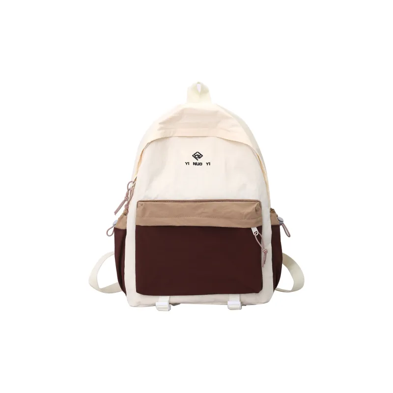 Kewuku Nylon Backpack Unisex Multicolor-12