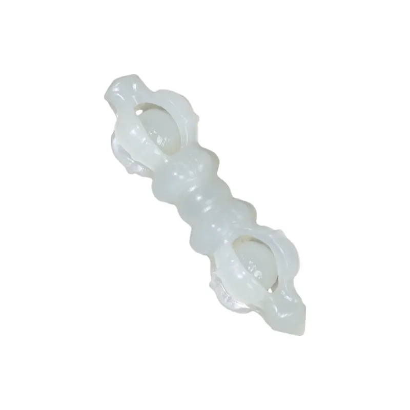 Jade Charm Yao Hetian Jade Pendants White Jade/Pale Greenish White Jade Unisex-0