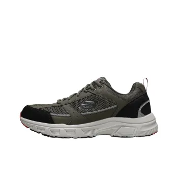 Skechers Oak Canyon Anti Slip Wear Resistant Low Top Outdoor Shoes Men's Khaki