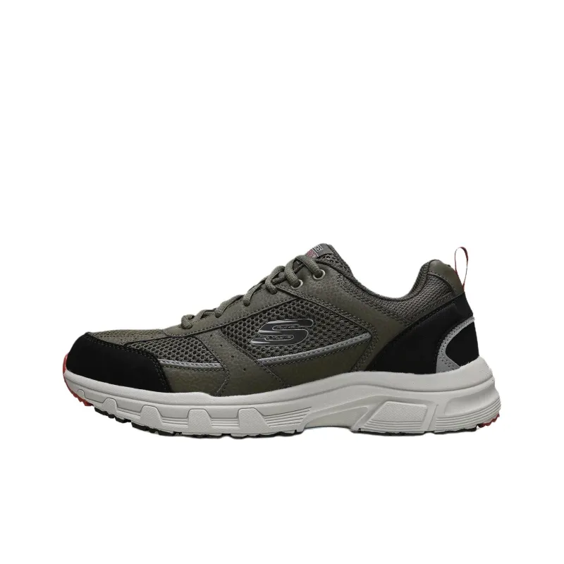 Skechers Oak Canyon Anti Slip Wear Resistant Low Top Outdoor Shoes Men's Khaki-0