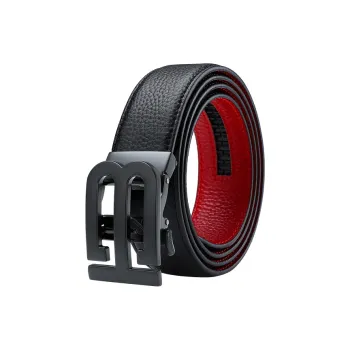 MILLIE'S Top Grain Cow Leather Belts Men's Width 3.5cm