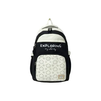 H YXIANG Composite Cloth Backpack Unisex Multicolor