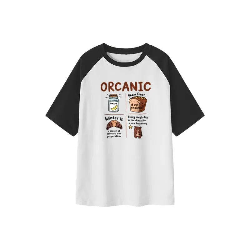 FAIRWHALE Raglan Sleeve T Shirt Women's-4