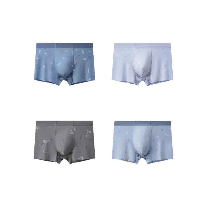 LUYOUYE Underpants Men's 4 Pack-10