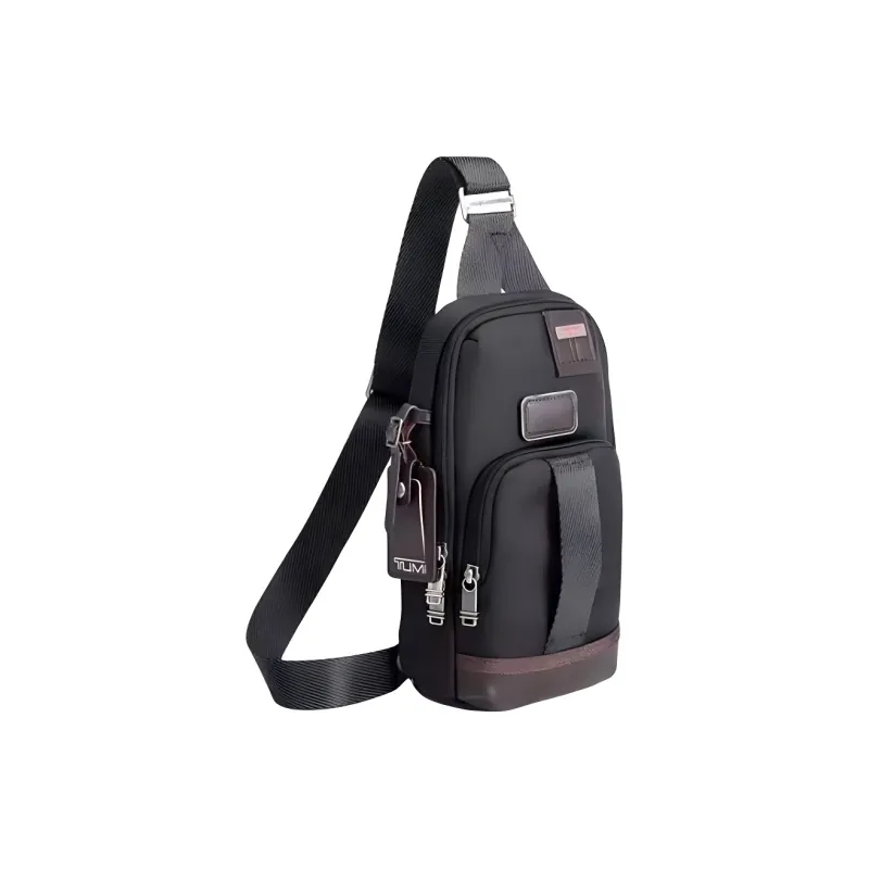 TUMI Nylon Shoulder Bag Crossbody Bag Sling Bags Regular Men's Black-1