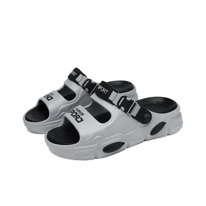 LONGDUIZHANG Slip Resistant Odor Resistant Abrasion Resistant Cushioning Slide Slippers Unisex-14