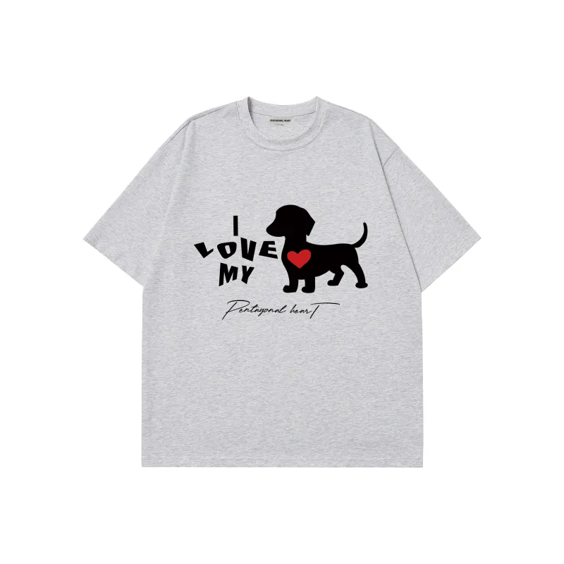 PENTAGONAL HEART T Shirt Unisex-4