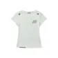 White Sand with Gray Embroidery and Black V-Neck