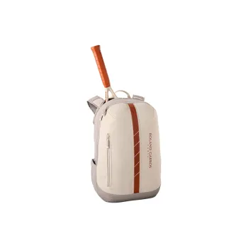 Wilson PU Tennis Racket Bag Backpack Unisex Ecru