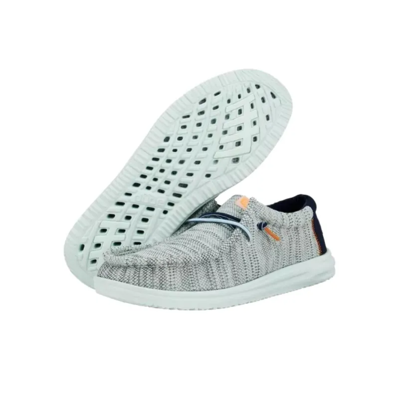 Heydude Wally H2O Casual Shoes Men's Light Gray-3