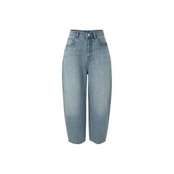 LUYOUYE Jeans Women's Vintage Blue