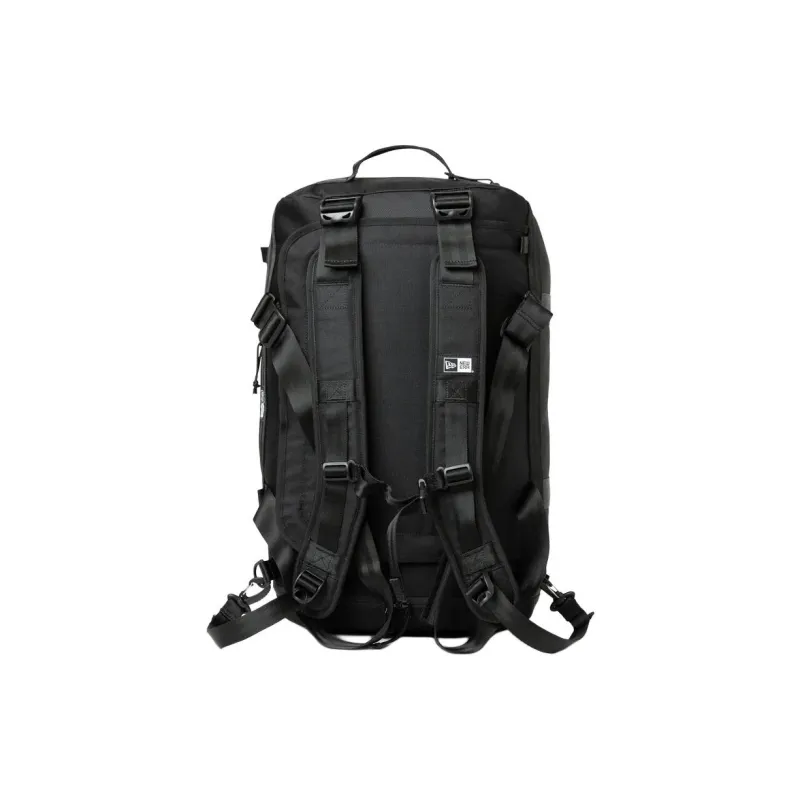 New Era Polyester Travel Bag Backpack Unisex Black-3