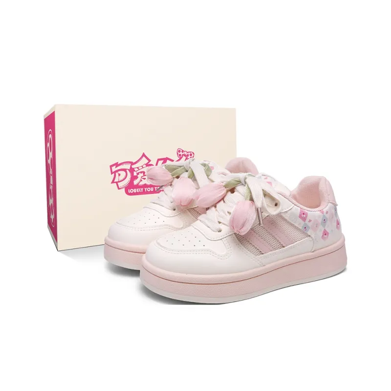 Lovely You Wear resistant And Lightweight Low Top Skateboard Shoes Women's-16