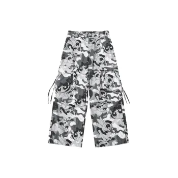The Powerpuff Girls X WHOOSIS × The Powerpuff Girls, Collaboration Collection Casual Pants Unisex