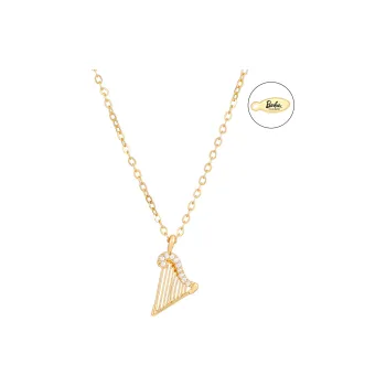 Barbie 925 Sterling Silver Necklaces Women's Gold