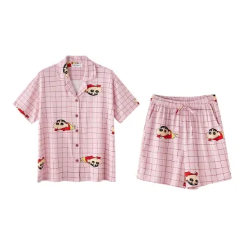 QINZUIMAO x Crayon Shinchan Pajama Set Women's