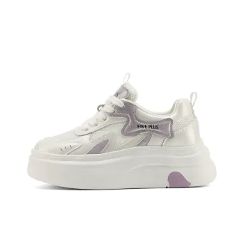 FIVE PLUS Anti Slip Wear Resistant Low Top Skateboard Shoes Women's