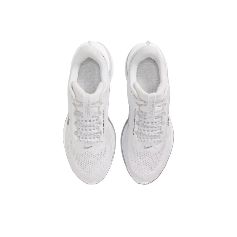 Nike Air Zoom Pegasus Premium White Metallic Silver Women's-3