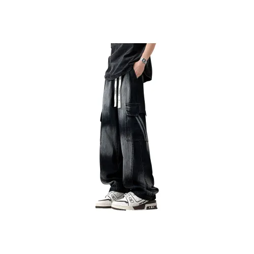 Balenciaga Jeans Loose Fit Mens Black
