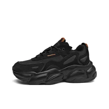 AMICNIEGD Anti Slip Wear Resistant Low Top Chunky Sneakers Unisex