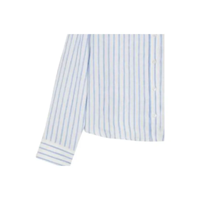 WEEKEND MaxMara Nolana Striped Button up Shirt-4