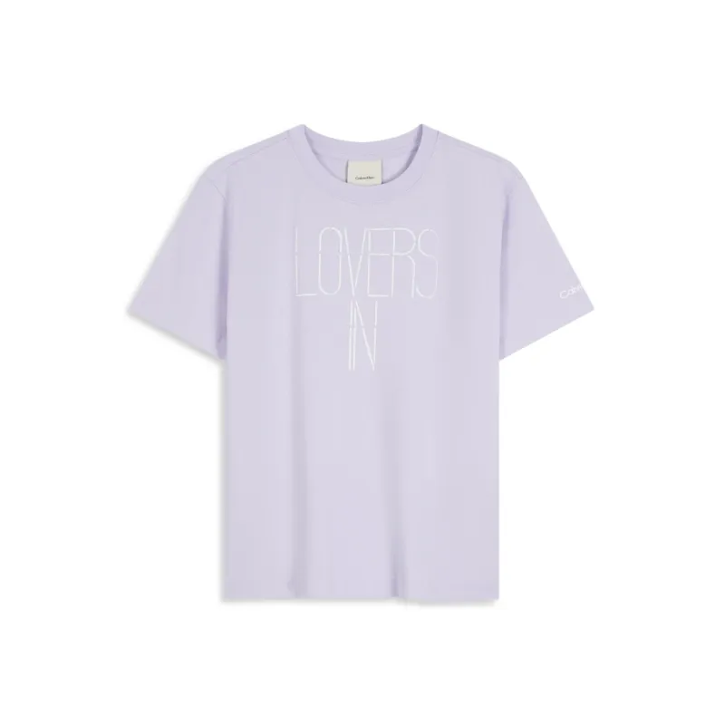 CALVIN KLEIN Rainbow Series T Shirt Women's-0