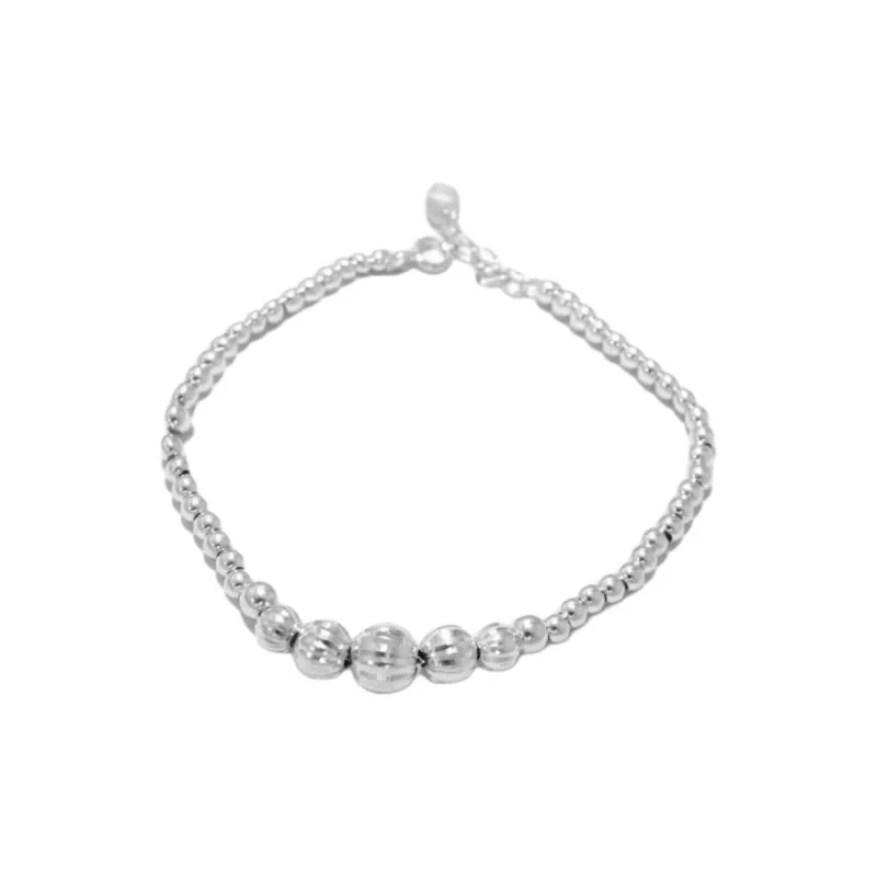 Silver Arashi Sterling Silver Bracelet 999 Fine Silver Women's-0