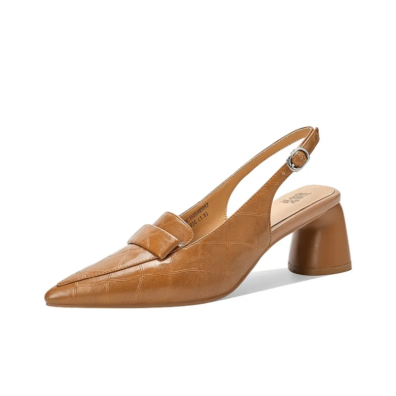 XICUNMINGWU High Heels Women's Ecru/Apricot-7