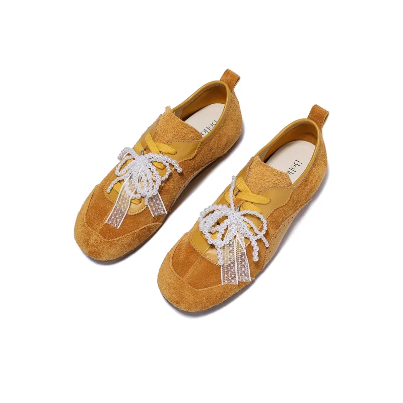 BELLALILY Abrasion Resistant Low Top Casual Shoes Women's-13