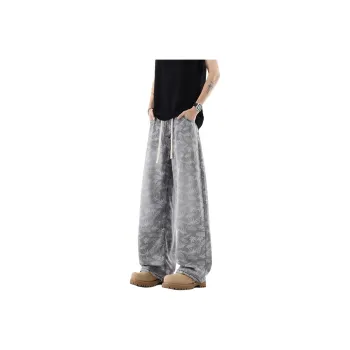 NOWSTIME Jeans Unisex Gray