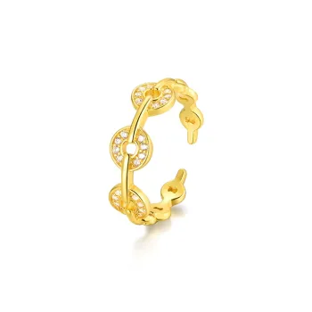 Trpopo S925 Silver Rings Unisex