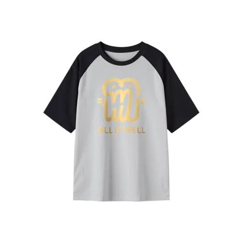 FAIRWHALE Drop Shoulder Sleeve T Shirt Women's