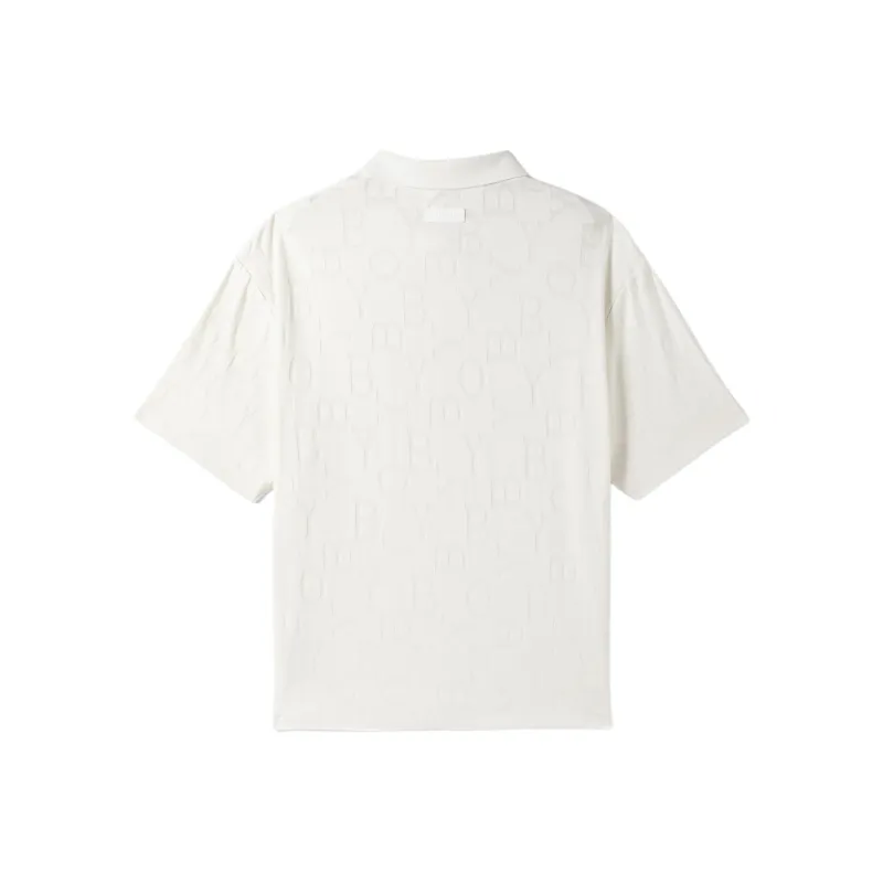 Boy London Polo Shirt Unisex Ecru-1