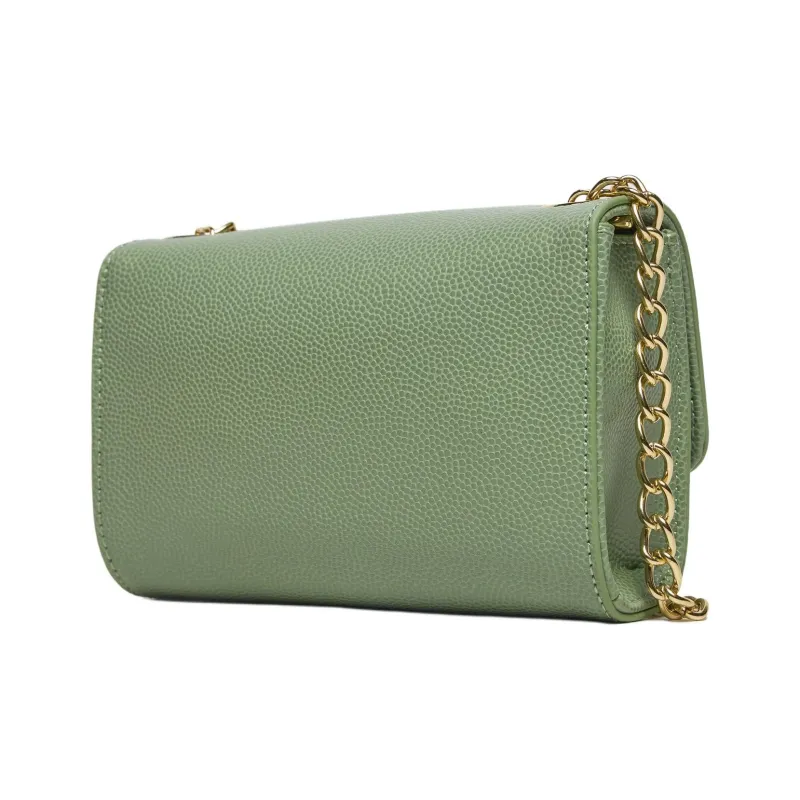 Valentino Faux Leather Crossbody Bag Trumpets Women's Green-1