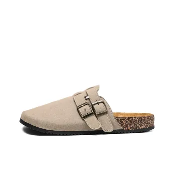 YUZHAOLIN Rubber Sole Odor Resistant Abrasion Resistant Slip Resistant Closed Toe Slippers Unisex