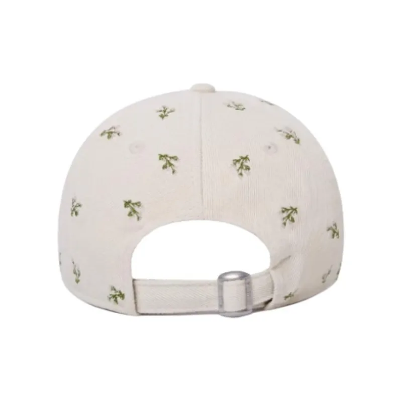New Era Cotton, Polyester, Viscose, Acrylic Baseball Caps Unisex Ecru-1