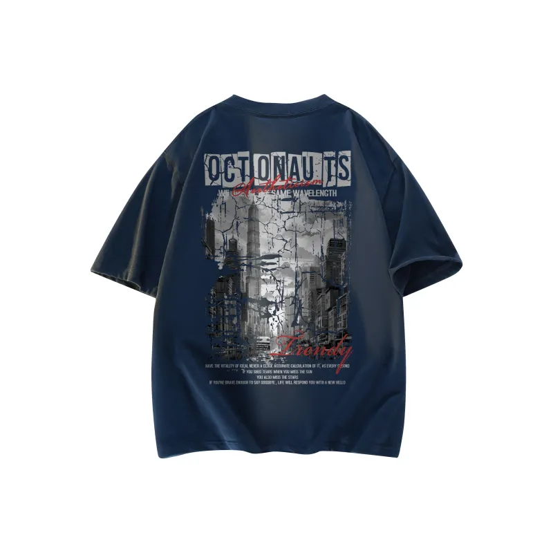 Small Columns Under The Sea T Shirt Unisex-6