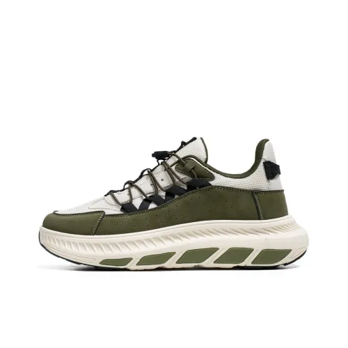 BINGO DUCK Cushioning, Breathable, Height Increasing Low Top Chunky Sneakers Men's