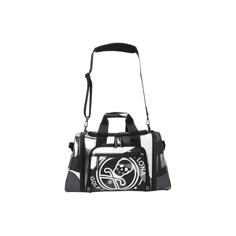MARK & LONA Artificial Leather Travel Bag Unisex Black-1